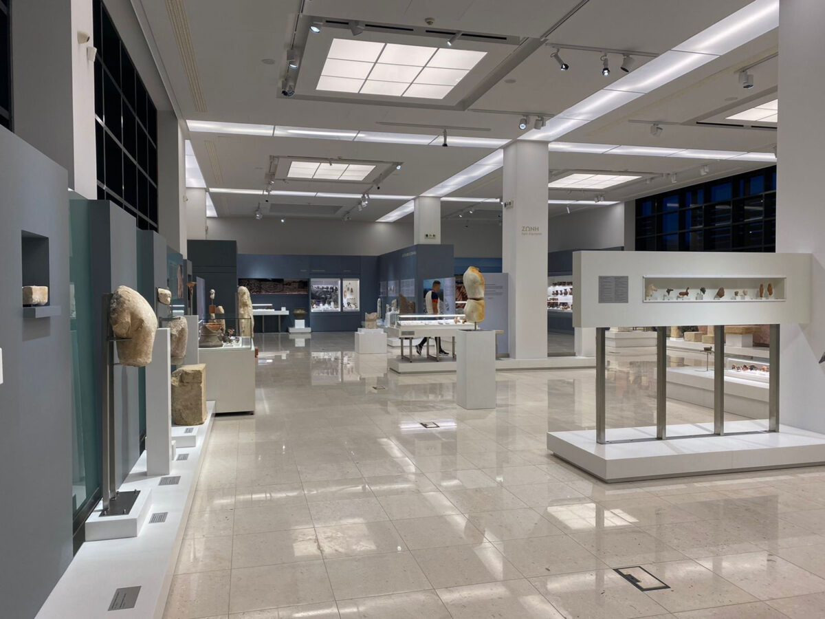 Από την έκθεση του Αρχαιολογικού Μουσείου Αλεξανδρούπολης. Πηγή εικόνας: ΥΠΠΟ.