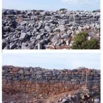 Μυκηναϊκή ακρόπολη Γλα: αποκαταστάθηκαν η Νότια Πύλη και τμήμα του κυκλώπειου τείχους της