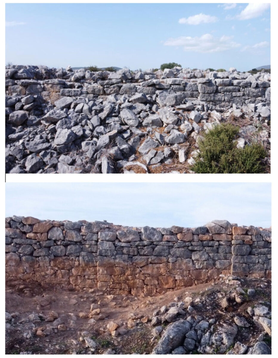 Μυκηναϊκή ακρόπολη Γλα: αποκαταστάθηκαν η Νότια Πύλη και τμήμα του κυκλώπειου τείχους της