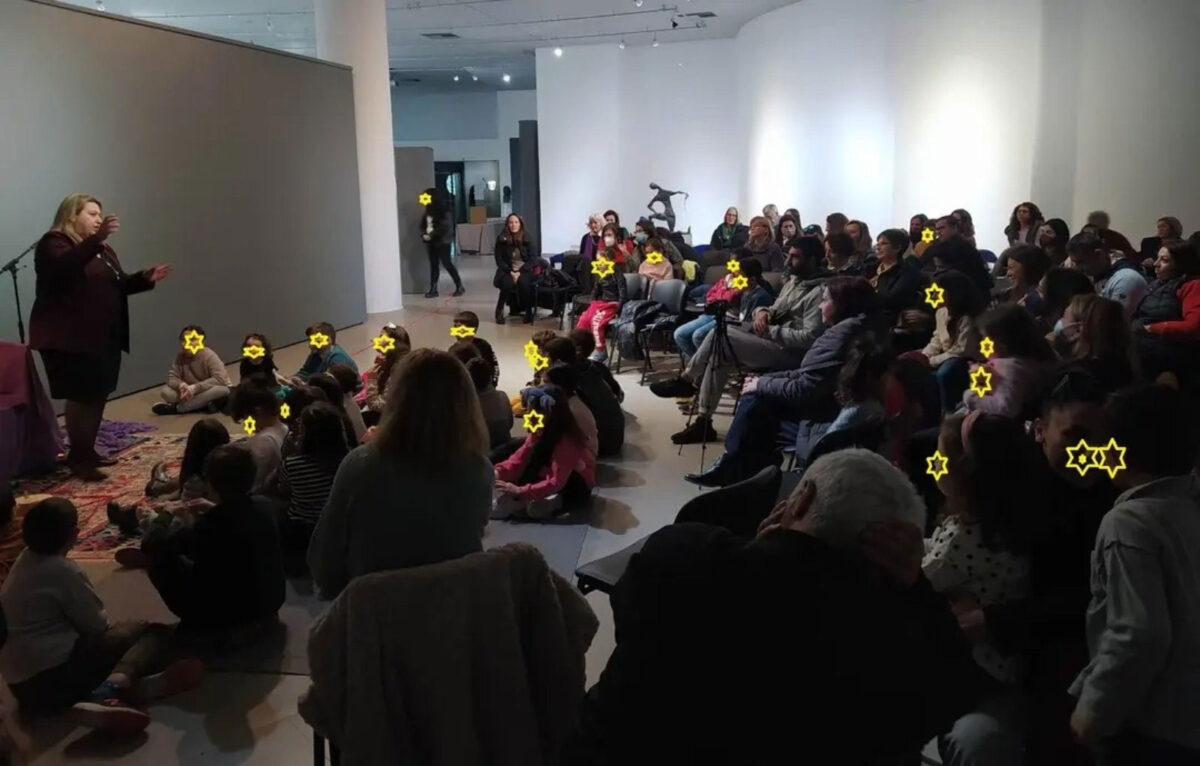 Αφήγηση Λαϊκών Παραμυθιών Αρχαγγέλου Ρόδου. Πηγή εικόνας: ΥΠΠΟ.