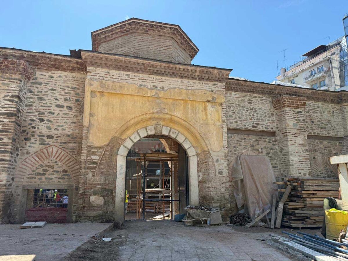 Η είσοδος του Χαμζά Μπεή (Αλκαζάρ). Πηγή εικόνας: ΥΠΠΟ.