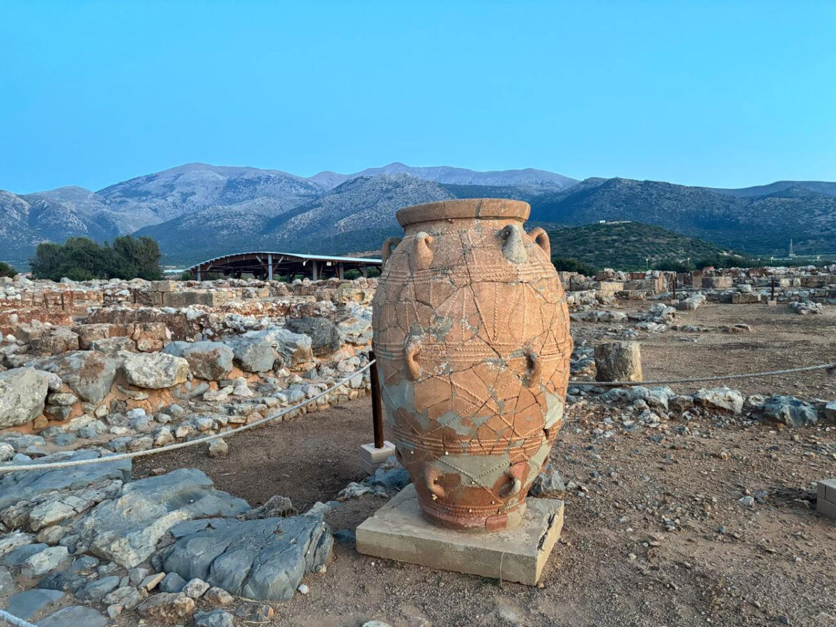 Το Μινωικό Ανάκτορο των Μαλίων. Πηγή εικόνας: ΥΠΠΟ.