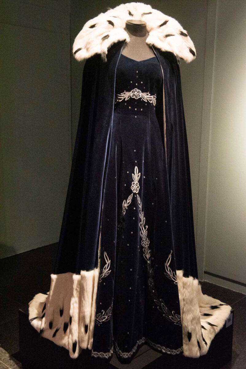 Άποψη της έκθεσης «Μaria La Callas. Η ιταλική τέχνη των κοστουμιών της ταινίας». Φωτ.: © Μουσείο Μπενάκη / Ανδρέας Σχοινάς.