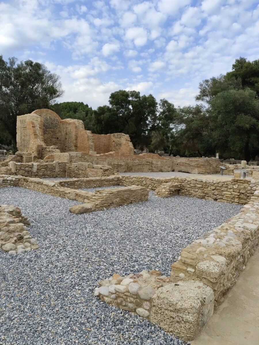 Το συγκρότημα των Νοτίων Θερμών. Πηγή εικόνας: ΥΠΠΟ.
