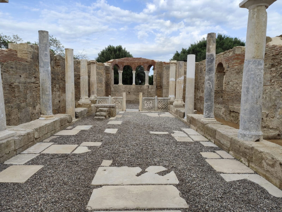 Η Παλαιοχριστιανική Βασιλική - εργαστήριο του Φειδία. Πηγή εικόνας: ΥΠΠΟ.