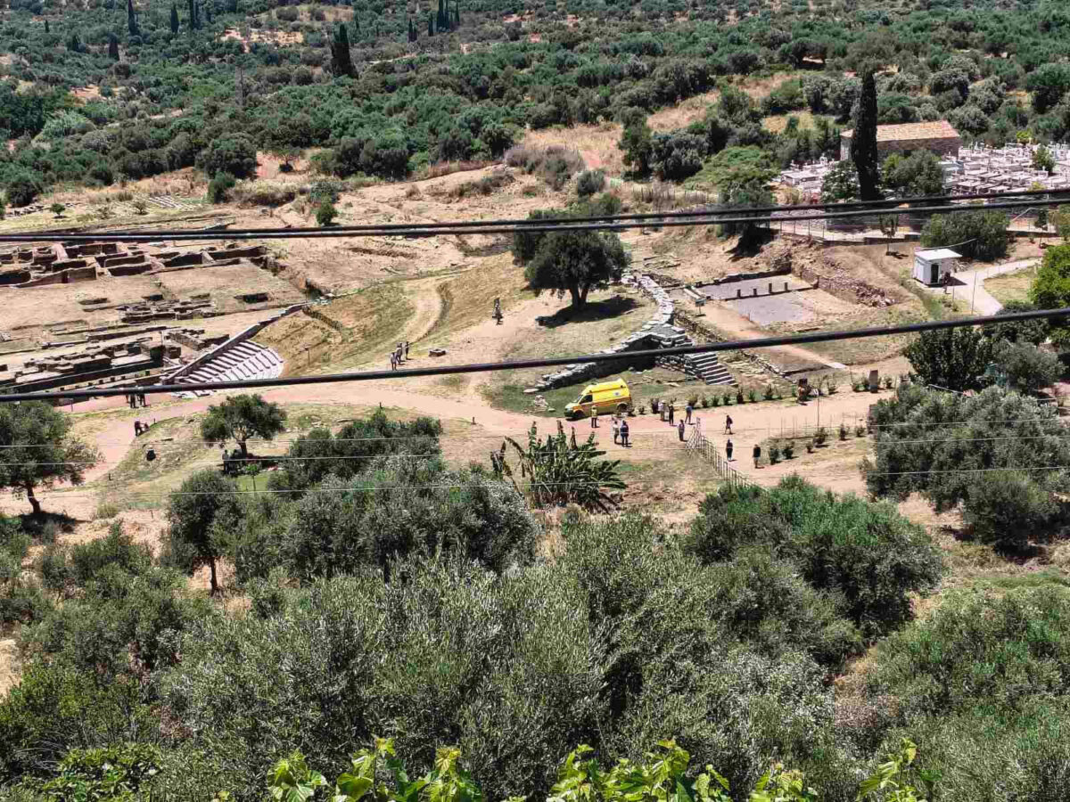 Άσκηση ετοιμότητας για δασική πυρκαγιά στην Αρχαία Μεσσήνη