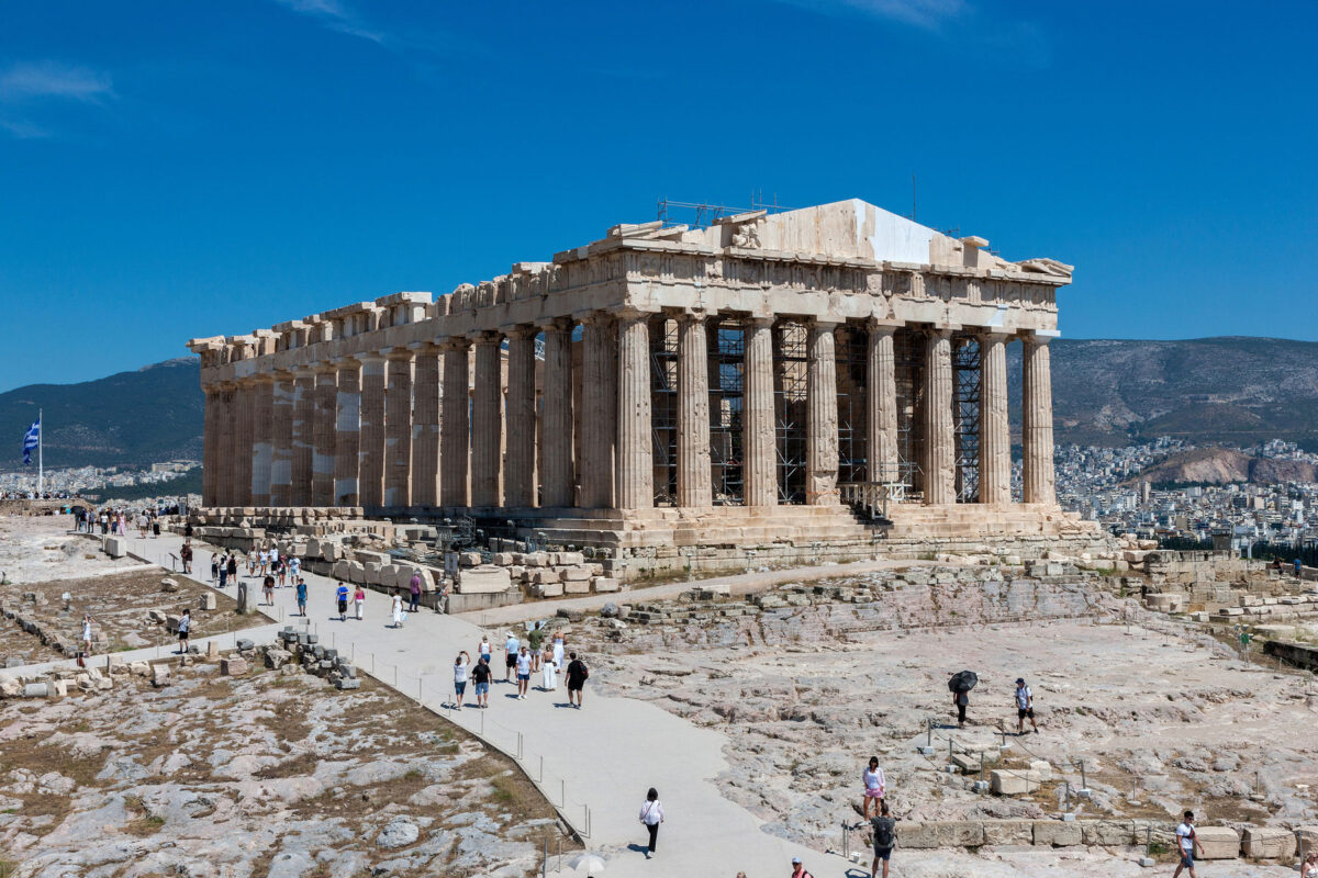 Το δυτικό αέτωμα του Παρθενώνα συμπληρώνεται έπειτα από 220 χρόνια. Πηγή εικόνας: ΥΠΠΟ.