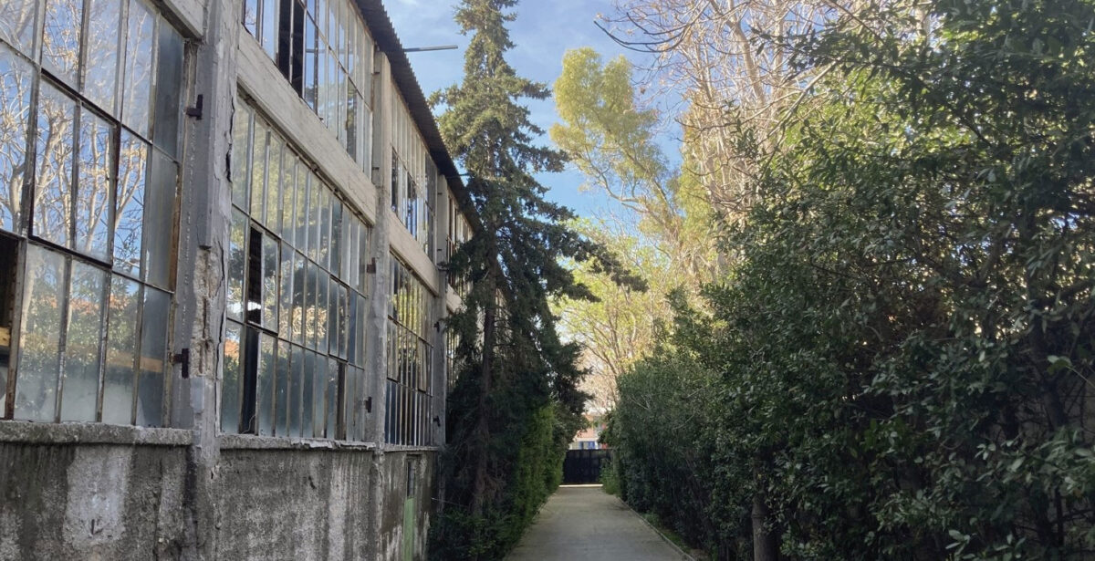 Υφιστάμενη κατάσταση του Κτηρίου Γ. Δυτική όψη. Πηγή εικόνας: ΥΠΠΟ.