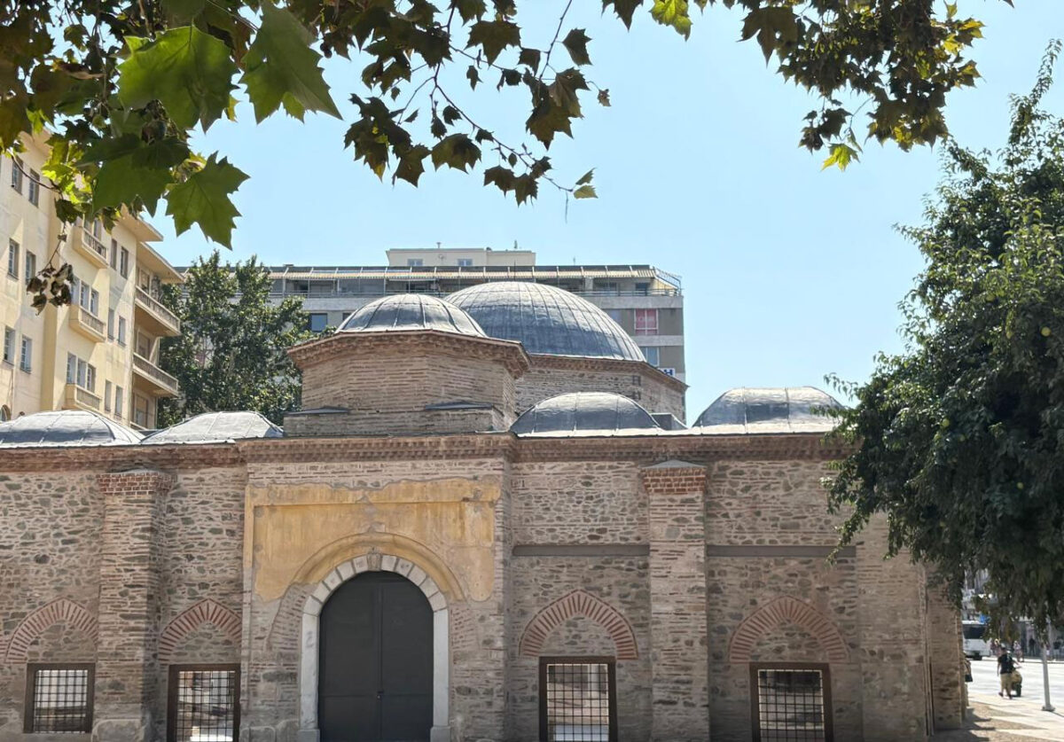 Το αποκατεστημένο τέμενος Χαμζά Μπέη. Πηγή εικόνας: ΥΠΠΟ.