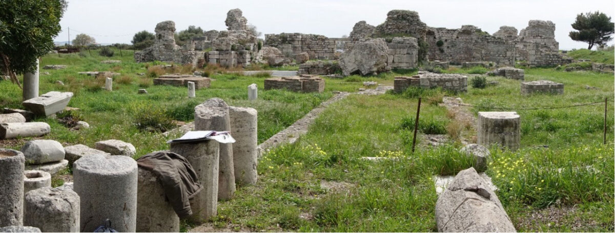 Οι ρωμαϊκές θέρμες όπως είναι σήμερα. Πηγή εικόνας: ΥΠΠΟ. 